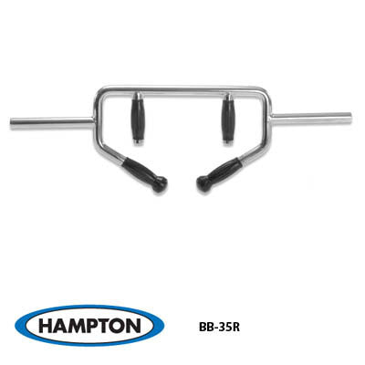 Hampton Tri-Trap Standard 1in. Bar With Urethane Grips