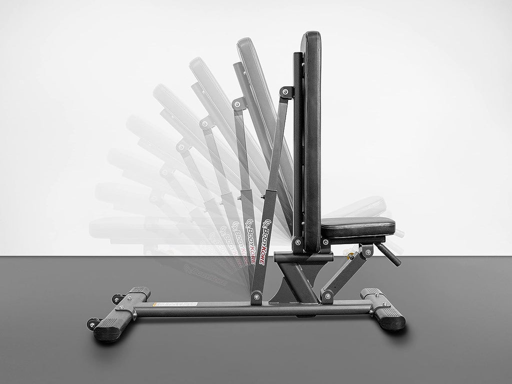 BodyKore signature series adjustable bench G206 angles