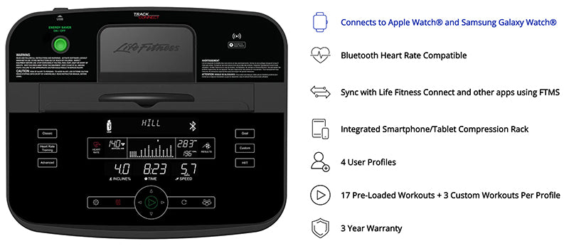 Lifetime t3 online treadmill