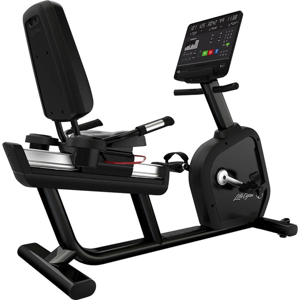 Life Fitness Club Series+ recumbent bike with SL console
